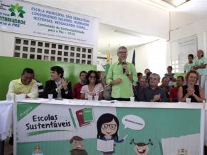 Leia mais sobre o artigo Instrumento de transformação: Projeto Escola Sustentável é lançado em Jaboatão Centro